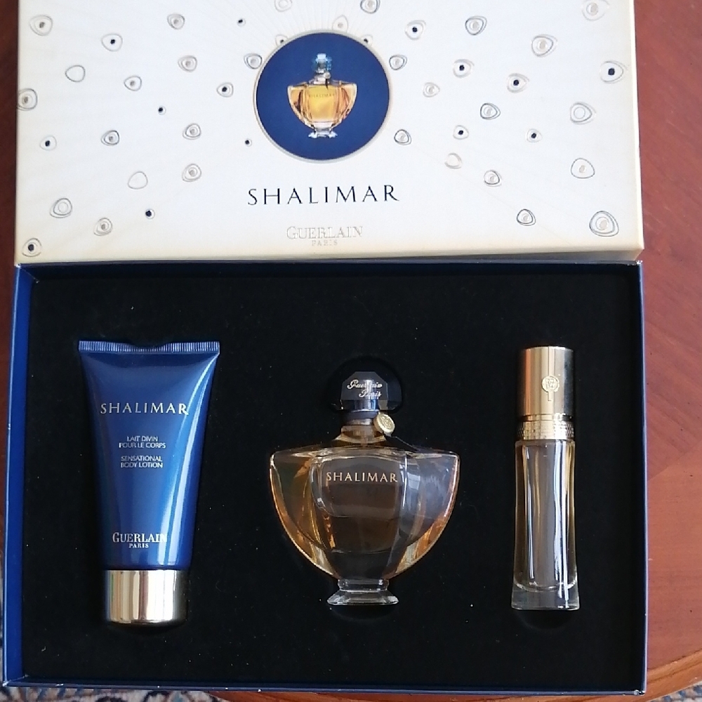 Guerlain Shalimar Vintage Version  *Peacock* COLLECTION Box Rare